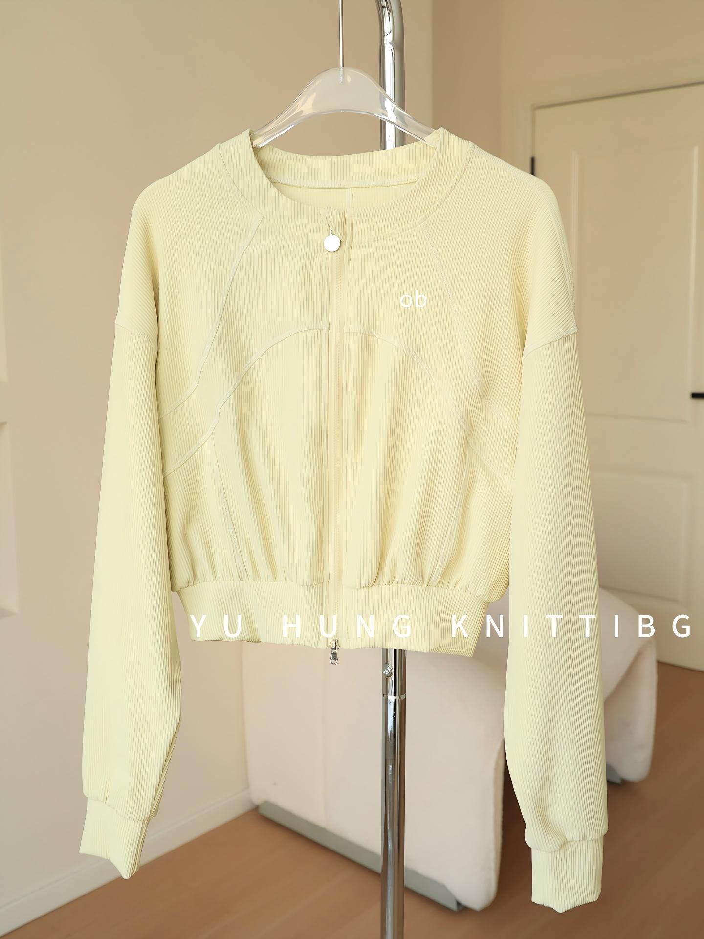 سترة رياضية 2026 نمط جديد لفصل - مراجعة Yoga Fitness Jacket وسعره
